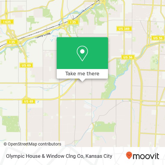 Mapa de Olympic House & Window Clng Co