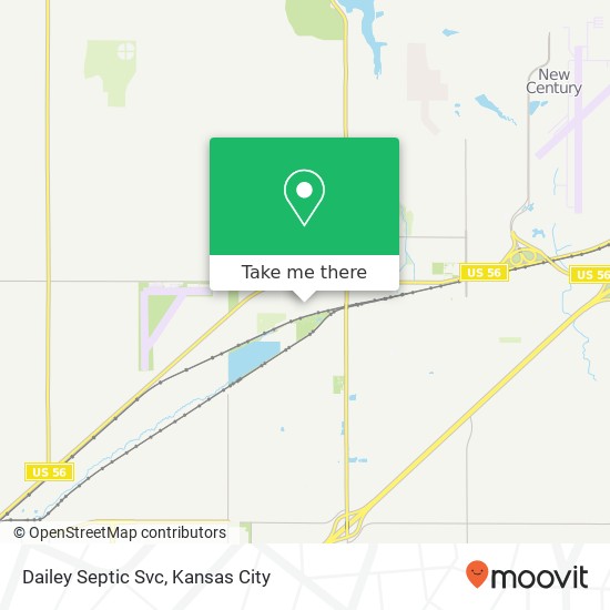 Dailey Septic Svc map