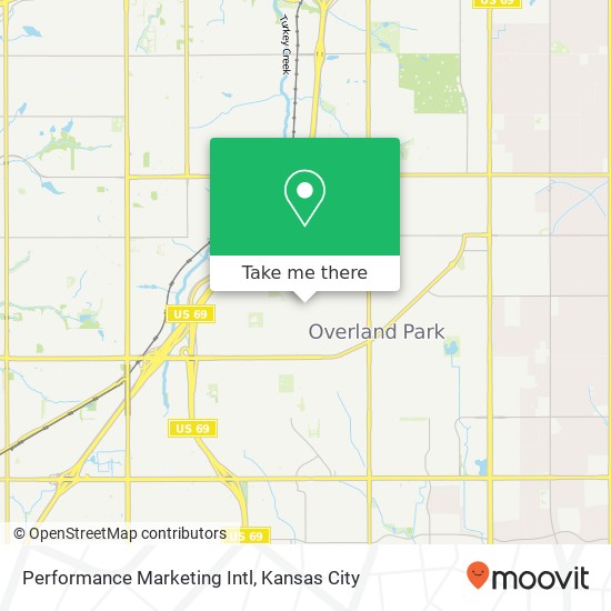 Performance Marketing Intl map
