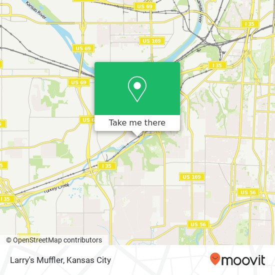 Larry's Muffler map
