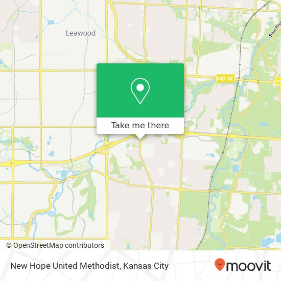 Mapa de New Hope United Methodist