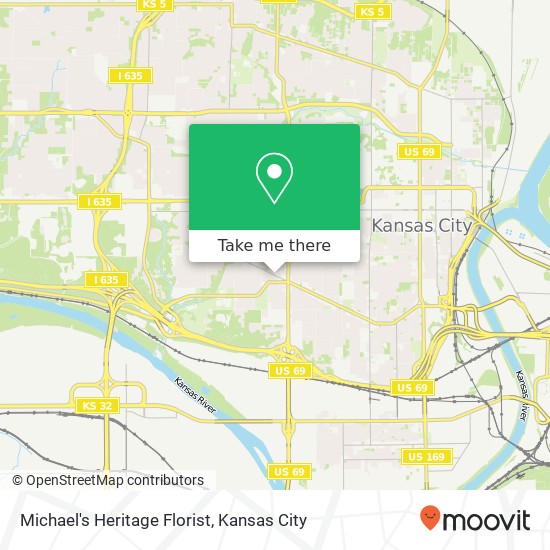 Michael's Heritage Florist map