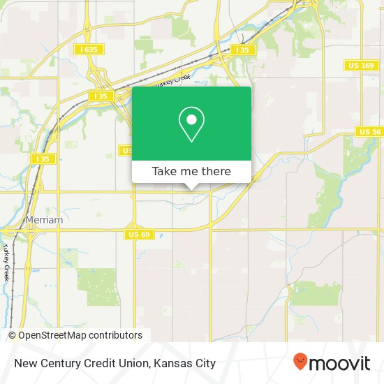 New Century Credit Union map