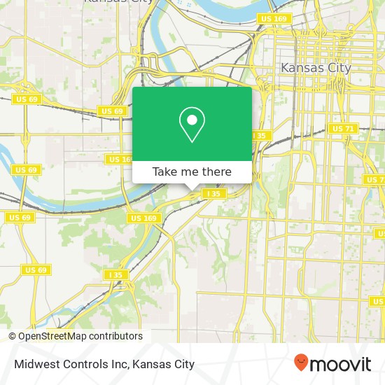 Midwest Controls Inc map