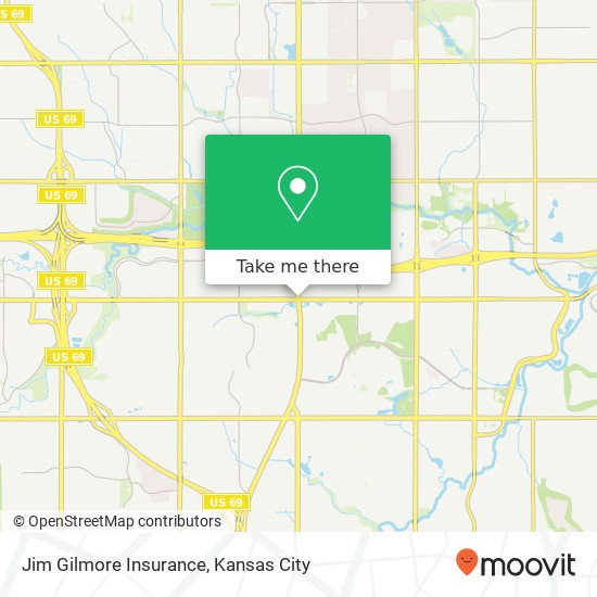 Mapa de Jim Gilmore Insurance