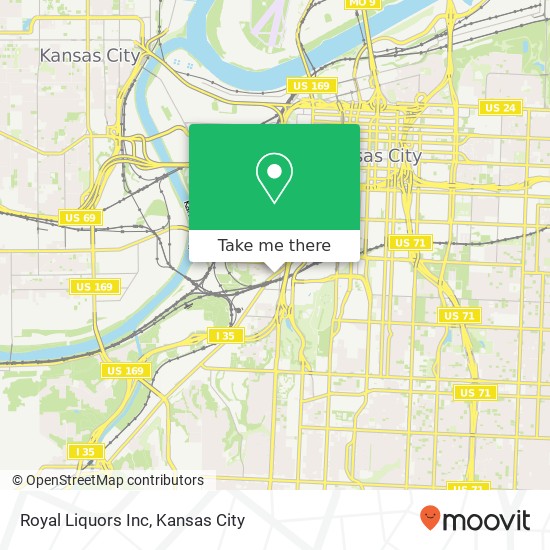 Royal Liquors Inc map