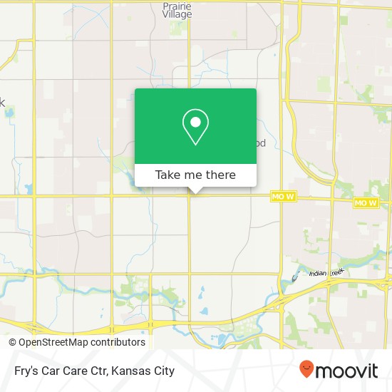 Mapa de Fry's Car Care Ctr