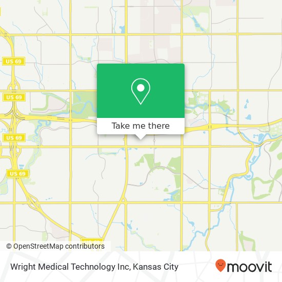 Mapa de Wright Medical Technology Inc