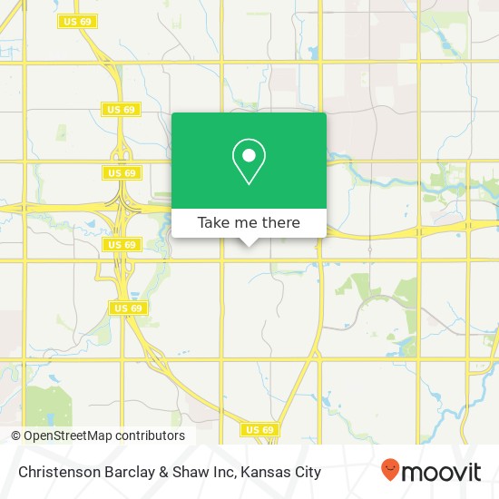 Christenson Barclay & Shaw Inc map