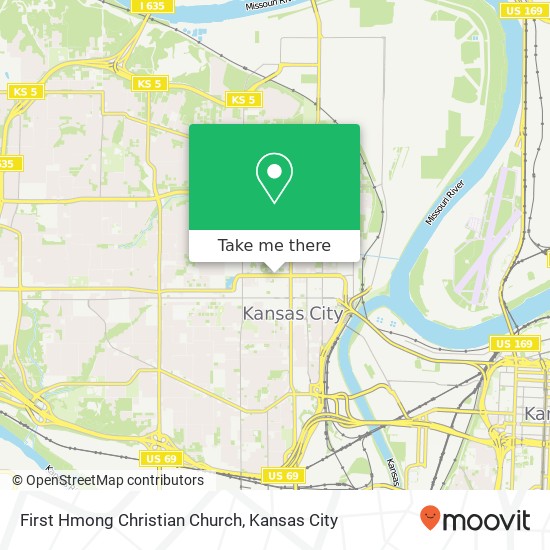 Mapa de First Hmong Christian Church