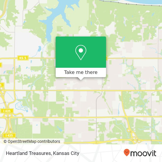 Mapa de Heartland Treasures