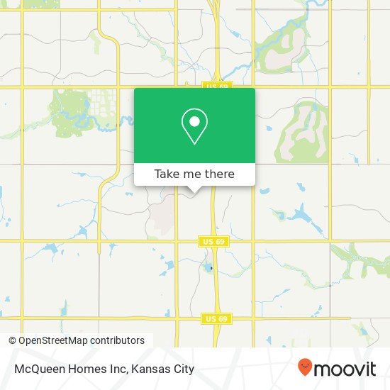 McQueen Homes Inc map