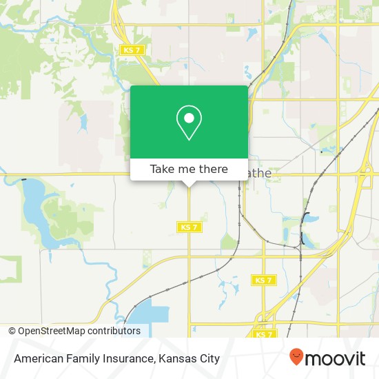 American Family Insurance map