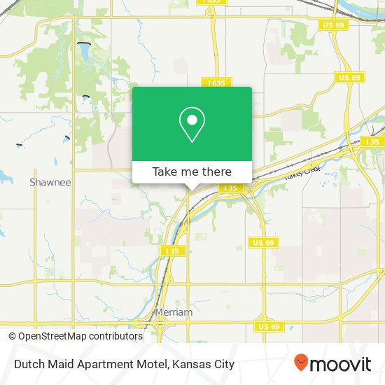 Mapa de Dutch Maid Apartment Motel