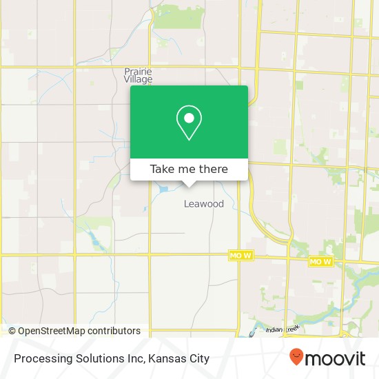 Processing Solutions Inc map
