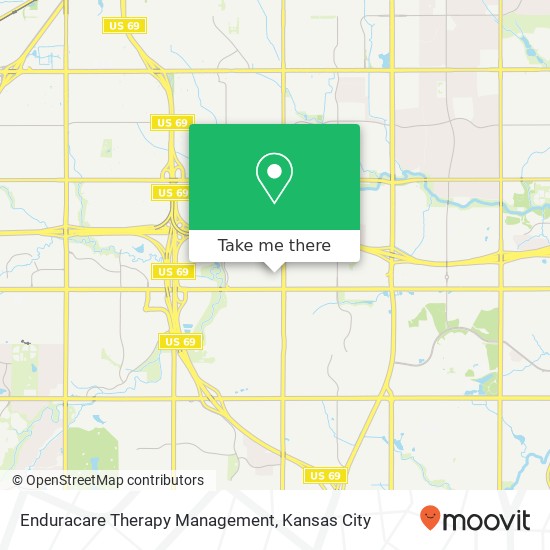 Mapa de Enduracare Therapy Management