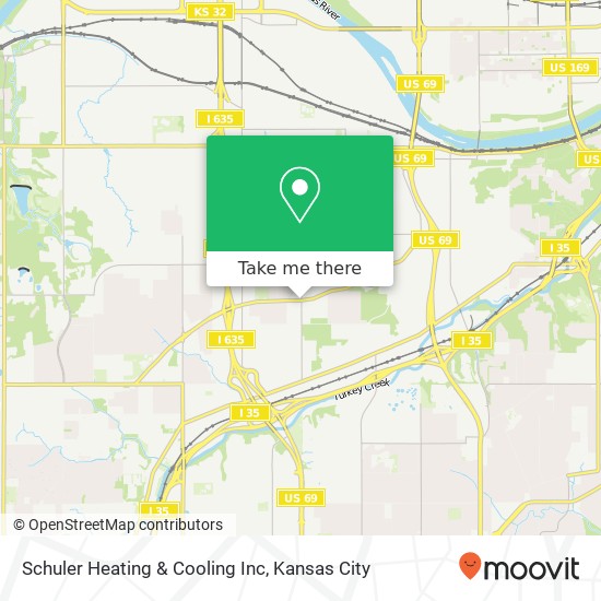Schuler Heating & Cooling Inc map