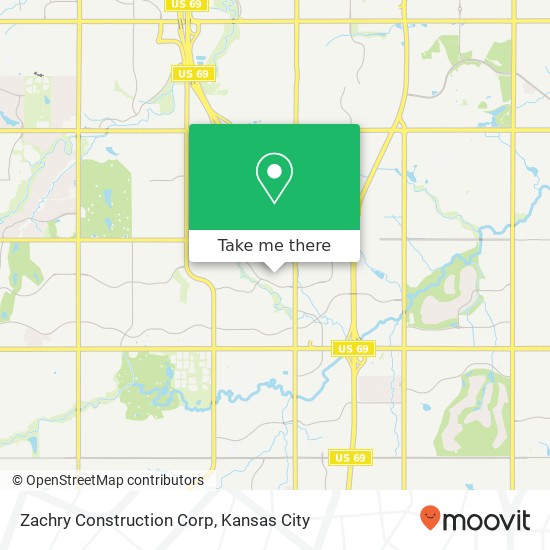 Zachry Construction Corp map
