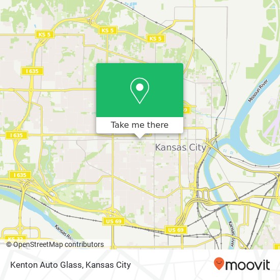 Kenton Auto Glass map