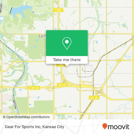 Mapa de Gear For Sports Inc