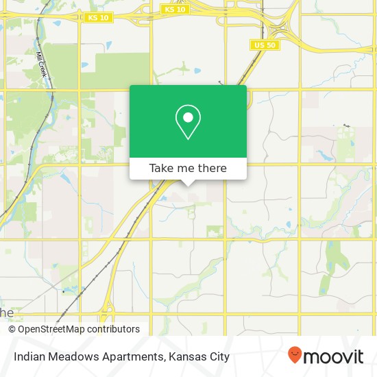 Indian Meadows Apartments map