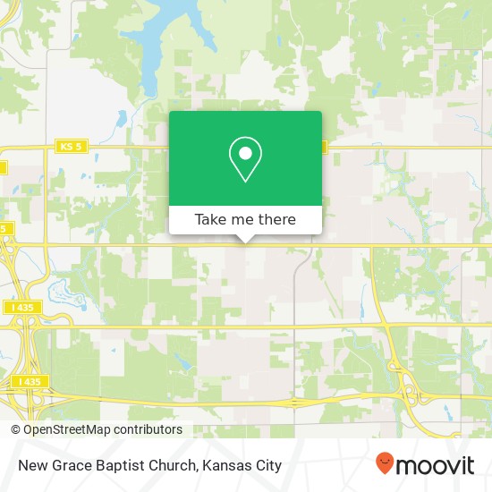 Mapa de New Grace Baptist Church