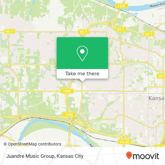 Juandre Music Group map