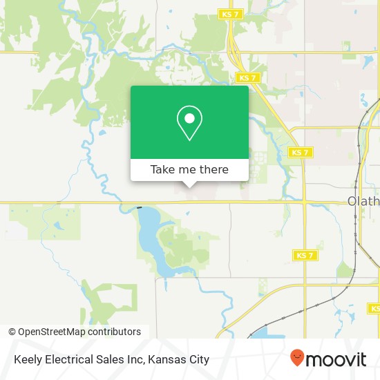 Keely Electrical Sales Inc map
