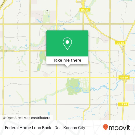 Federal Home Loan Bank - Des map