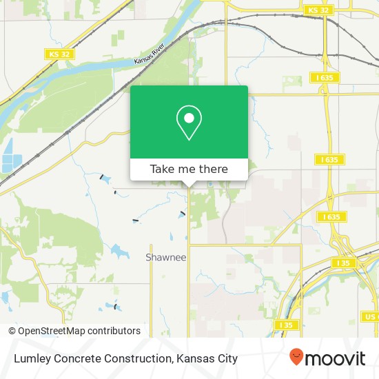 Lumley Concrete Construction map