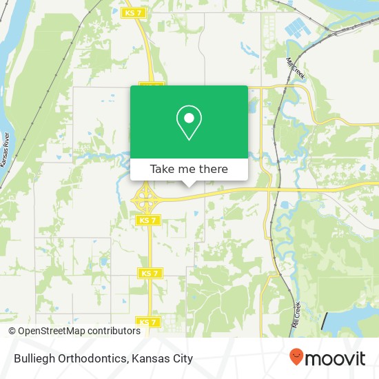 Bulliegh Orthodontics map