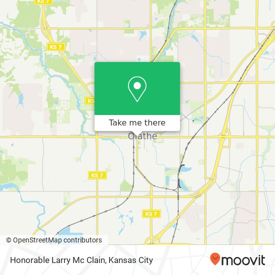 Honorable Larry Mc Clain map