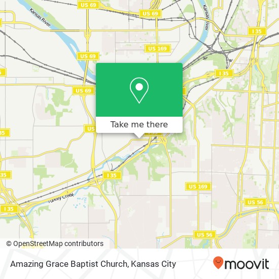 Mapa de Amazing Grace Baptist Church