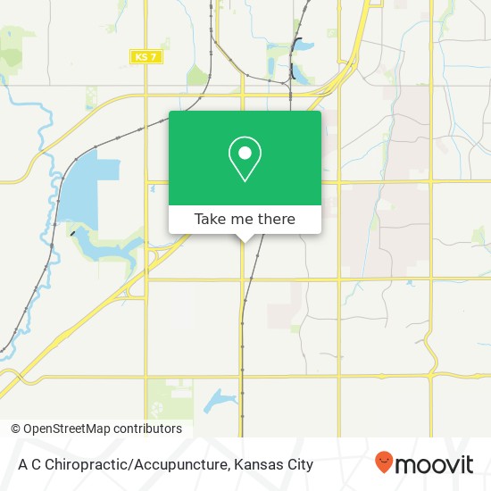 A C Chiropractic/Accupuncture map