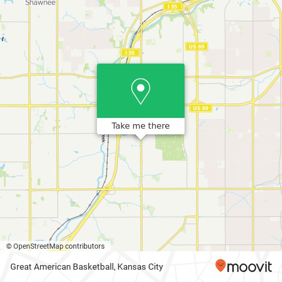 Great American Basketball map