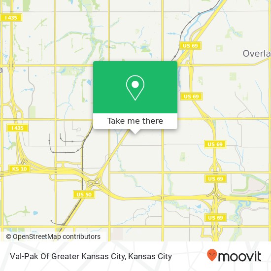 Mapa de Val-Pak Of Greater Kansas City