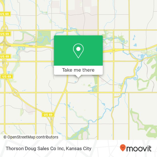 Mapa de Thorson Doug Sales Co Inc