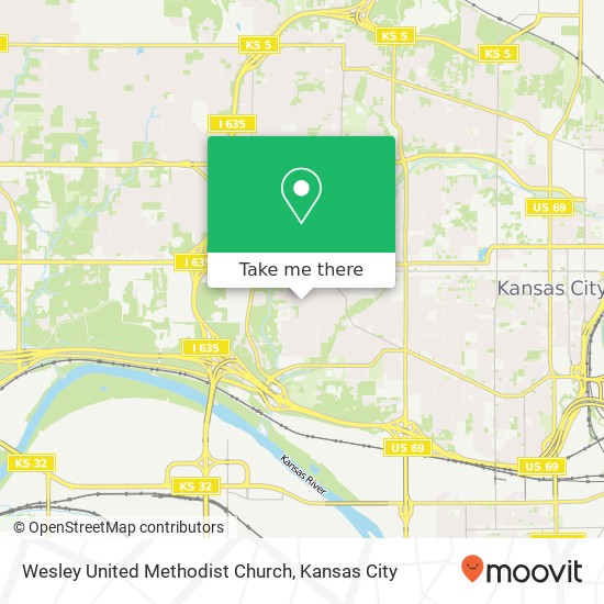 Wesley United Methodist Church map