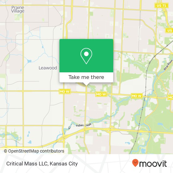 Critical Mass LLC map