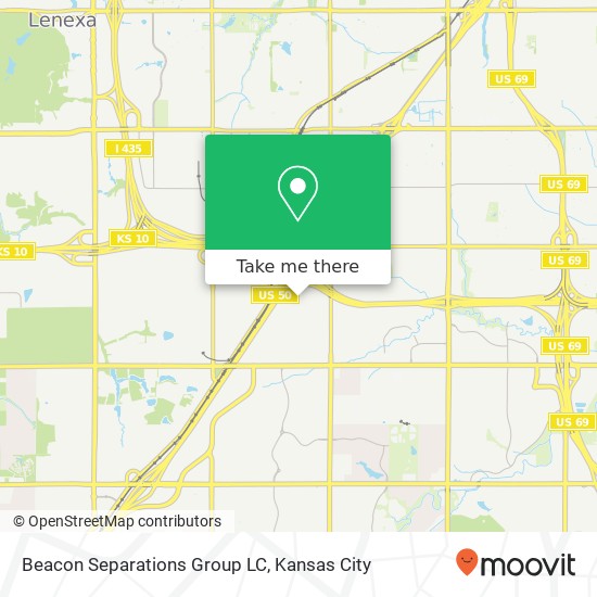 Beacon Separations Group LC map