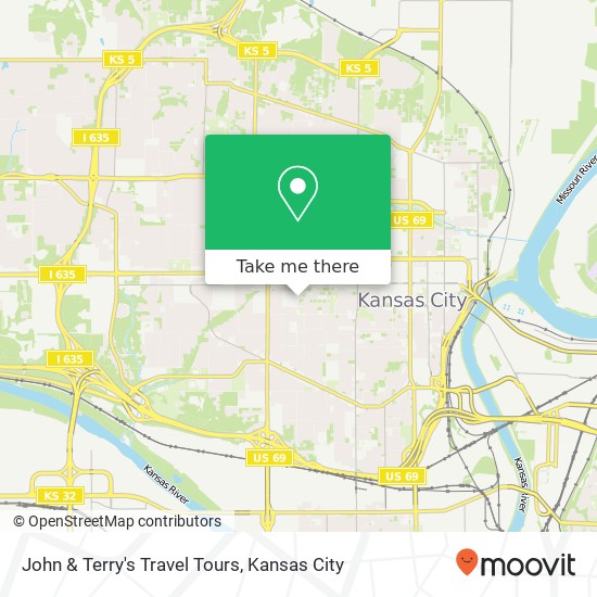 John & Terry's Travel Tours map