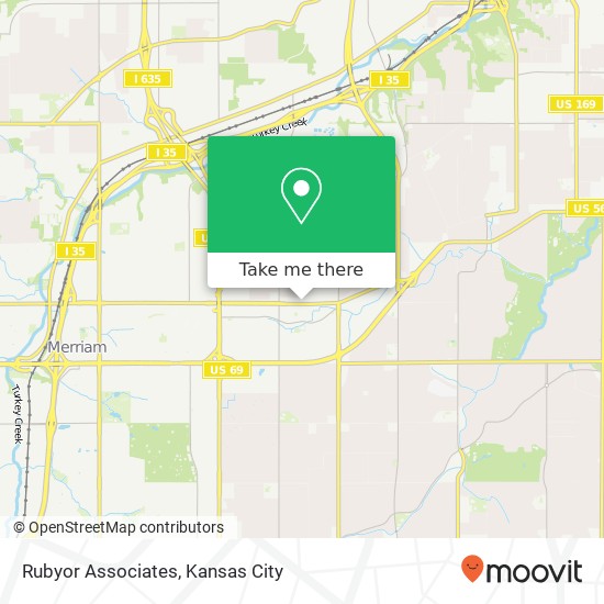Rubyor Associates map