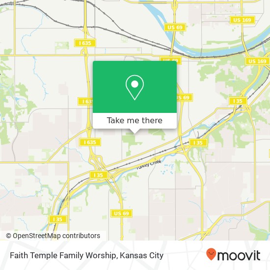 Mapa de Faith Temple Family Worship