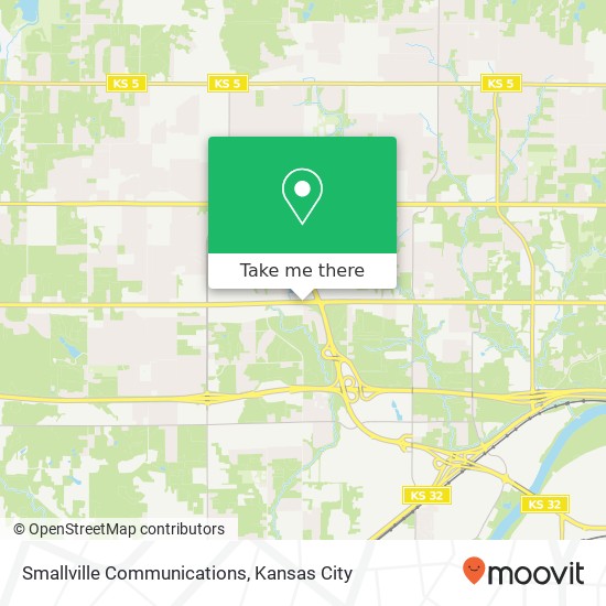 Smallville Communications map