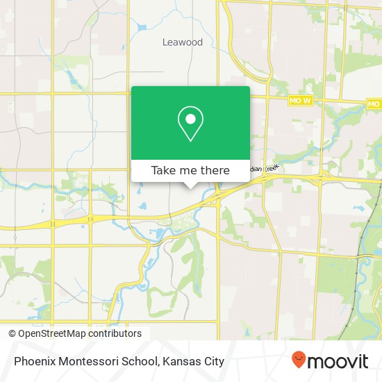 Phoenix Montessori School map