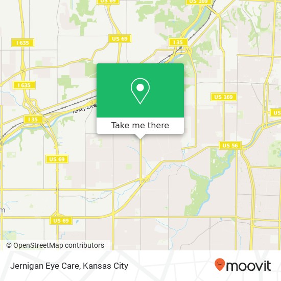 Jernigan Eye Care map