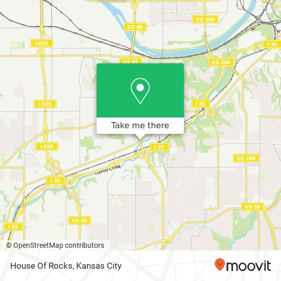 Mapa de House Of Rocks