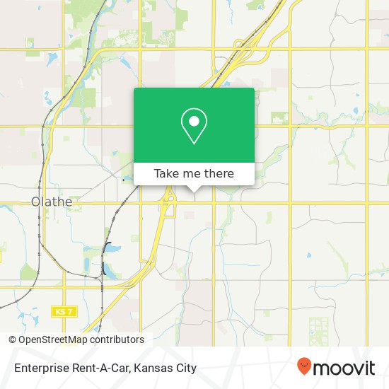 Enterprise Rent-A-Car map