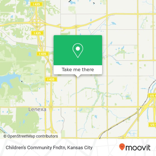 Children's Community Fndtn map