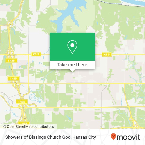 Mapa de Showers of Blssings Church God